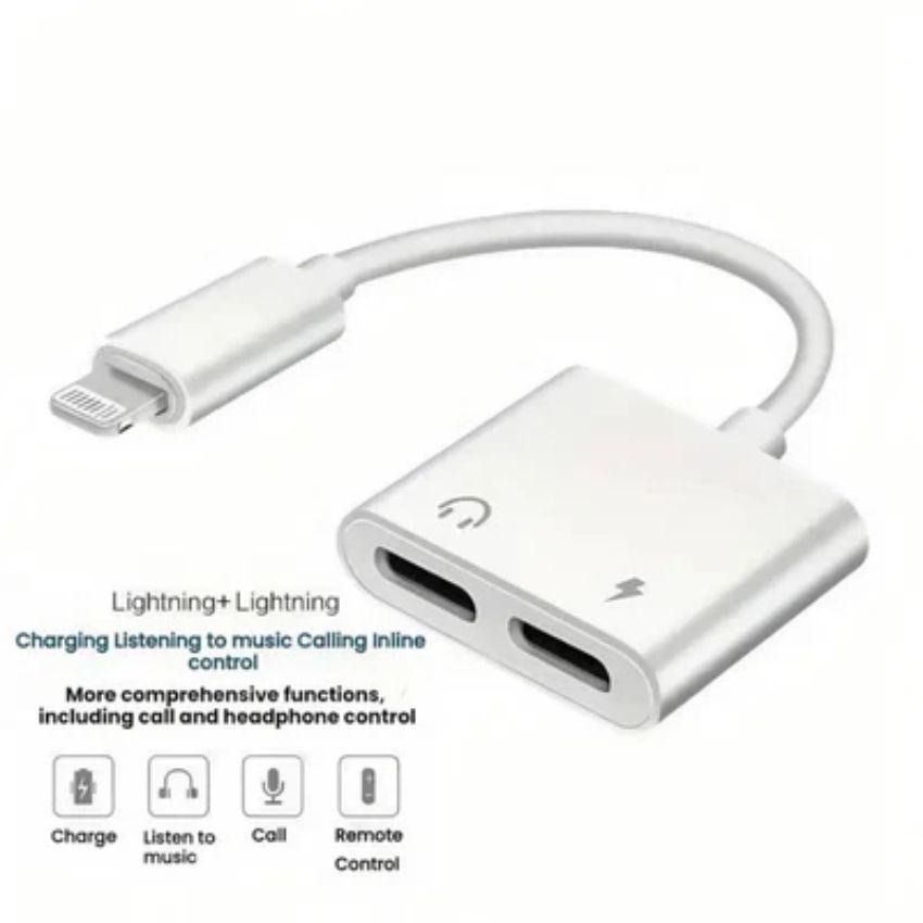 Refurbished 9eight5 Double Lightning Y Cable Adapter JH006 - Reebelo Österreich