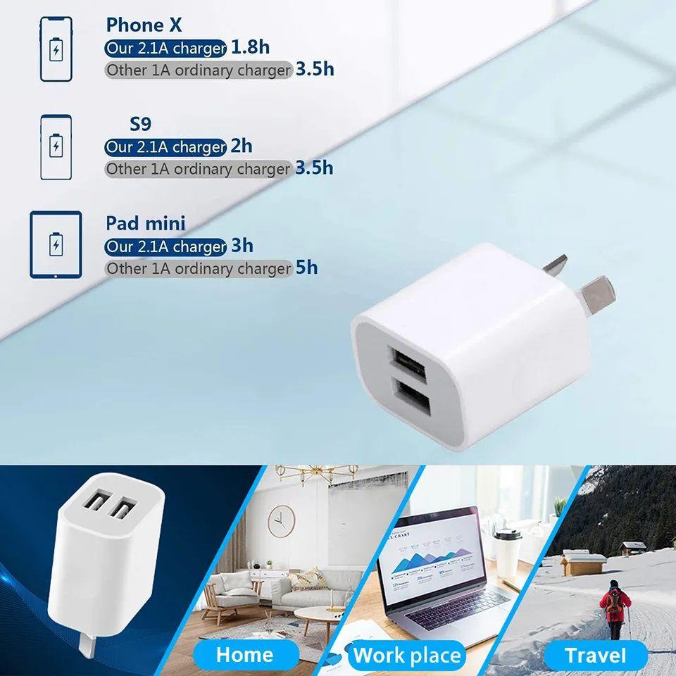Refurbished 9eight5 Dual USB Netzteil Wandstecker (NZ / AUS) - Reebelo Österreich