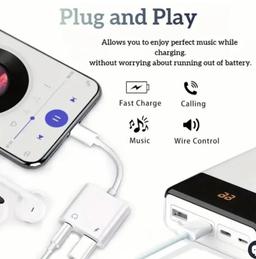 Refurbished 9eight5 Lightning Audio & Charge Adapter MH030 - Reebelo Österreich