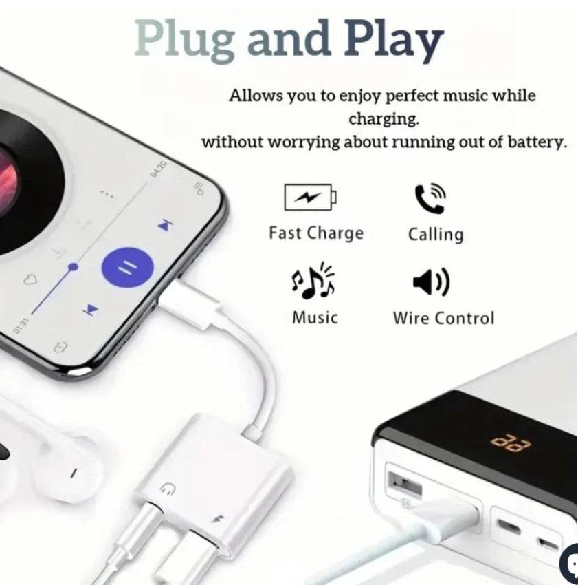 Refurbished 9eight5 Lightning Audio & Charge Adapter MH030 - Reebelo Österreich