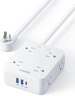 Refurbished Anker 341 USB Power Strip 5ft | A9183 - Reebelo Österreich