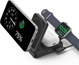 Refurbished Anker MagGo 3-in-1 Wireless Charging Station - Reebelo Österreich