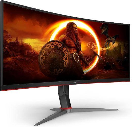 Refurbished AOC CU34G2X 34" WQHD Gaming Monitor - Reebelo Österreich