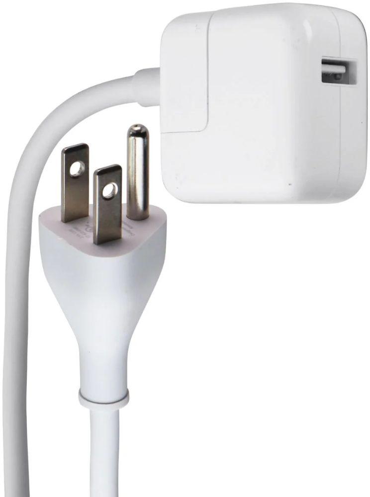 Refurbished Apple 12W USB Netzteil mit (6-Fuß) 3-poligem Netzkabel - Reebelo Österreich
