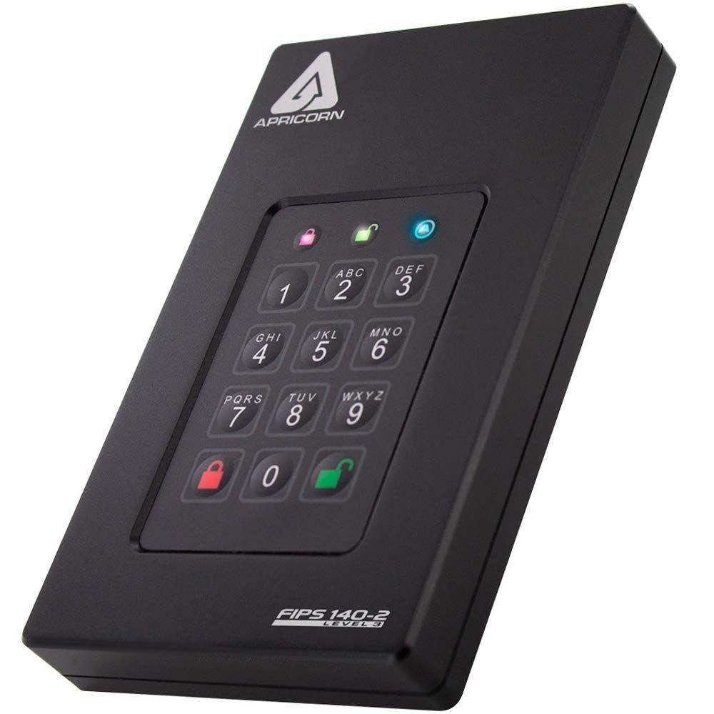 Refurbished Apricorn Aegis Fortress 2TB Externe Festplatte - Reebelo Österreich