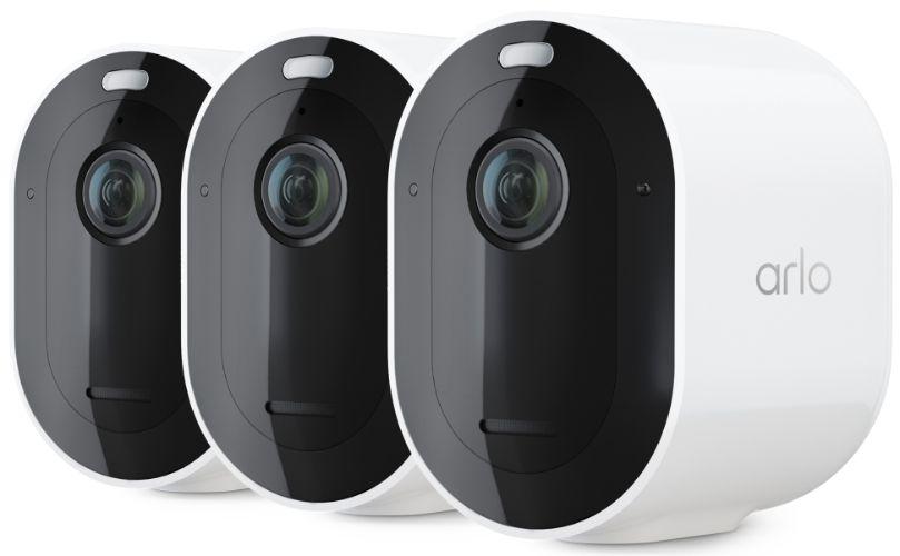 Refurbished Arlo Pro 4 Spotlight Camera 3er-Pack - Reebelo Österreich
