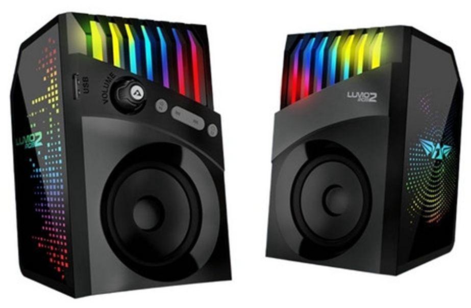 Refurbished Armaggeddon LUMO 2 RGB Bluetooth 2.0 Lautsprechersystem - Reebelo Österreich