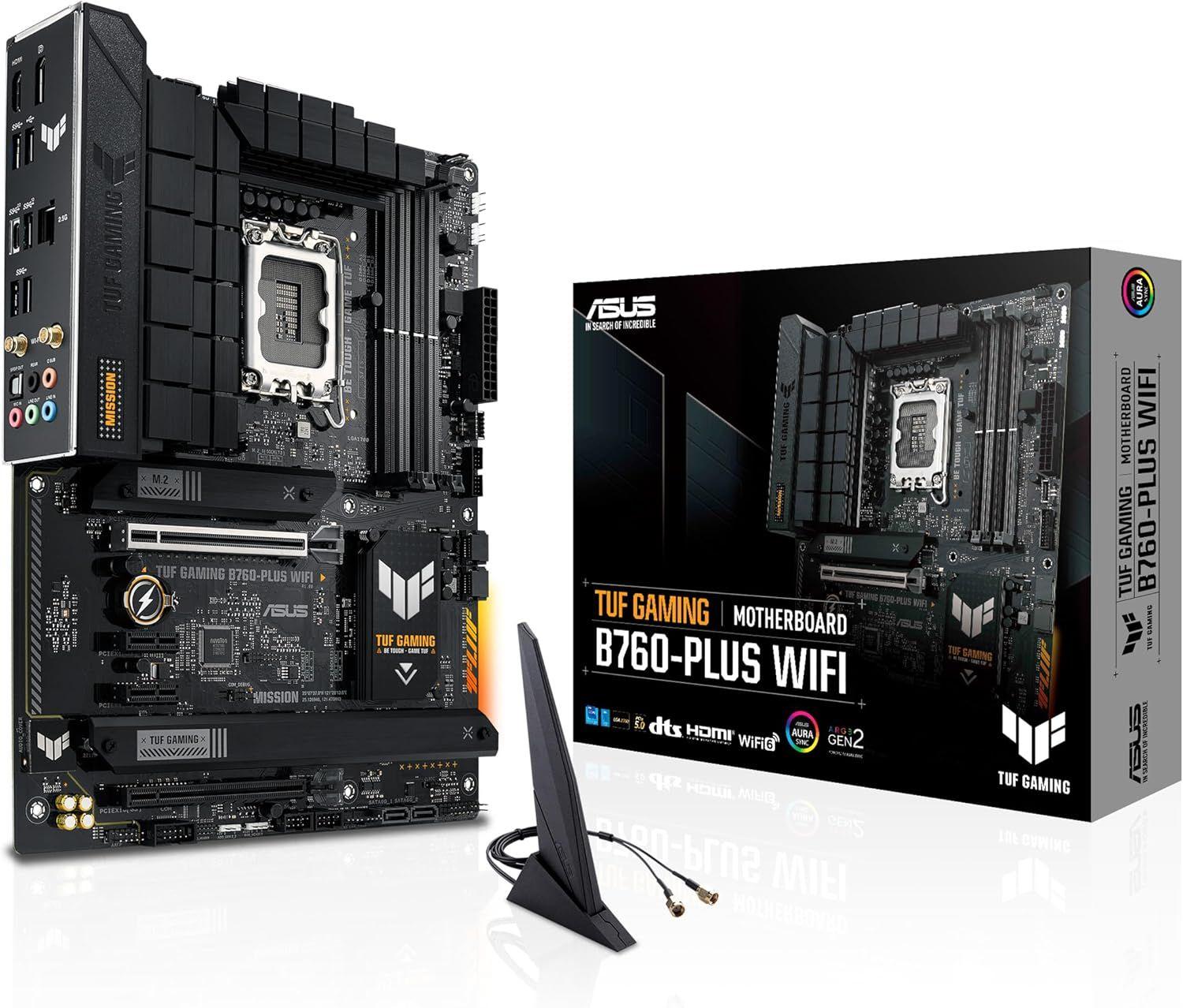 Refurbished Asus TUF Gaming B760-PLUS WIFI Gaming Motherboard - Reebelo Österreich