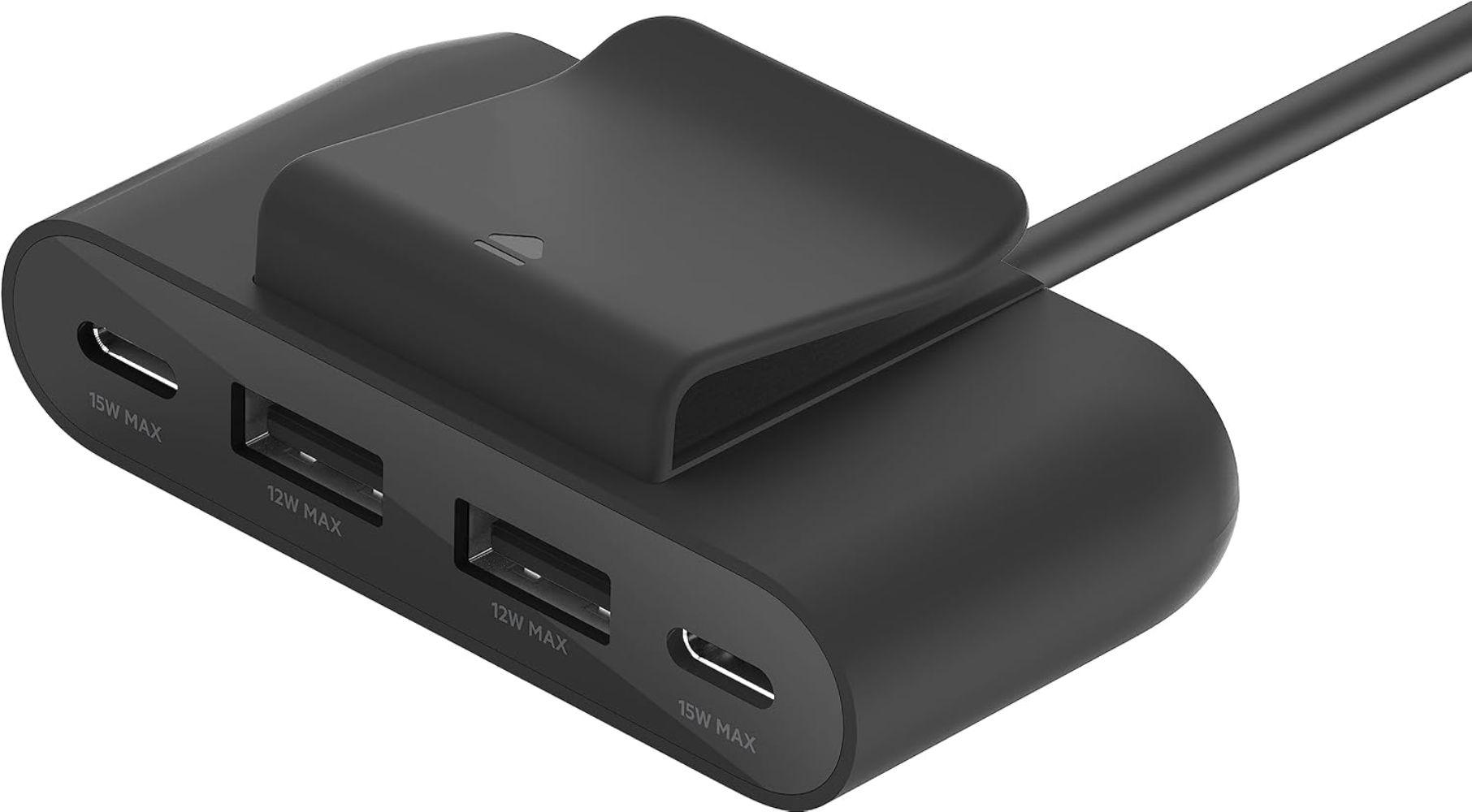 Refurbished Belkin BoostCharge 4-Port USB Power Extender - Reebelo Österreich
