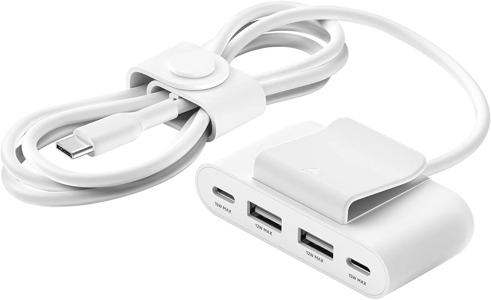 Refurbished Belkin BoostCharge 4-Port USB Power Extender - Reebelo Österreich