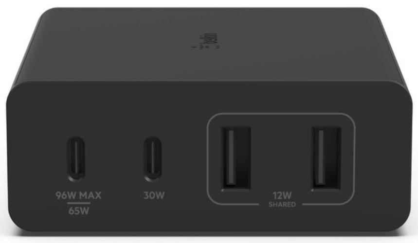 Refurbished Belkin BoostCharge Pro 4-Port GaN Charger 108W - Reebelo Österreich