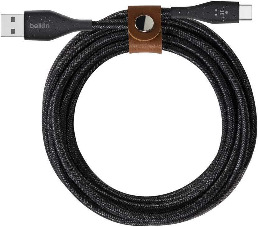 Refurbished Belkin DuraTek Plus USB-A auf USB-C Kabel mit 4ft Riemen - Reebelo Österreich