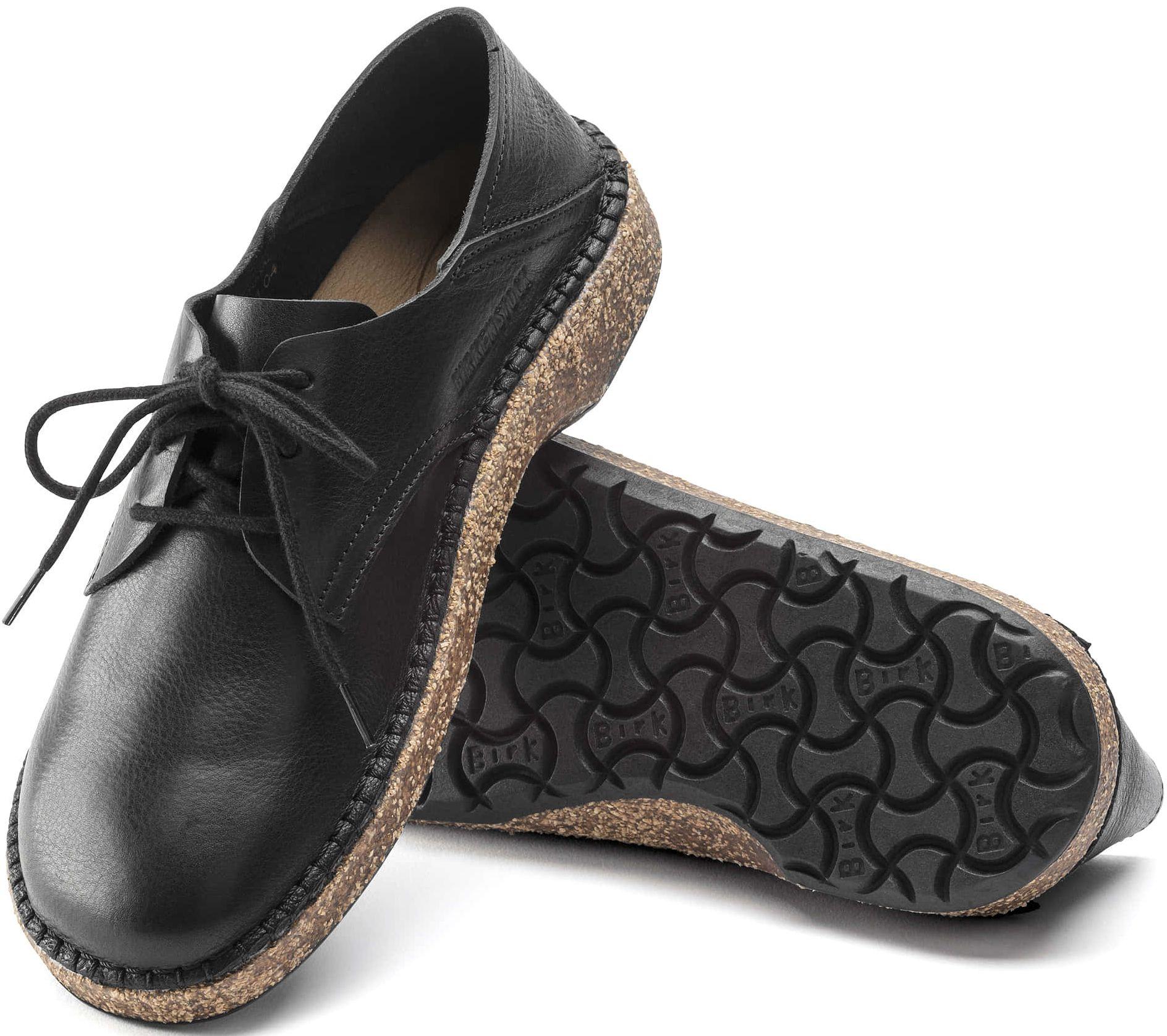 Refurbished Birkenstock Gary Natural Leather Unisex Shoes - Reebelo Österreich