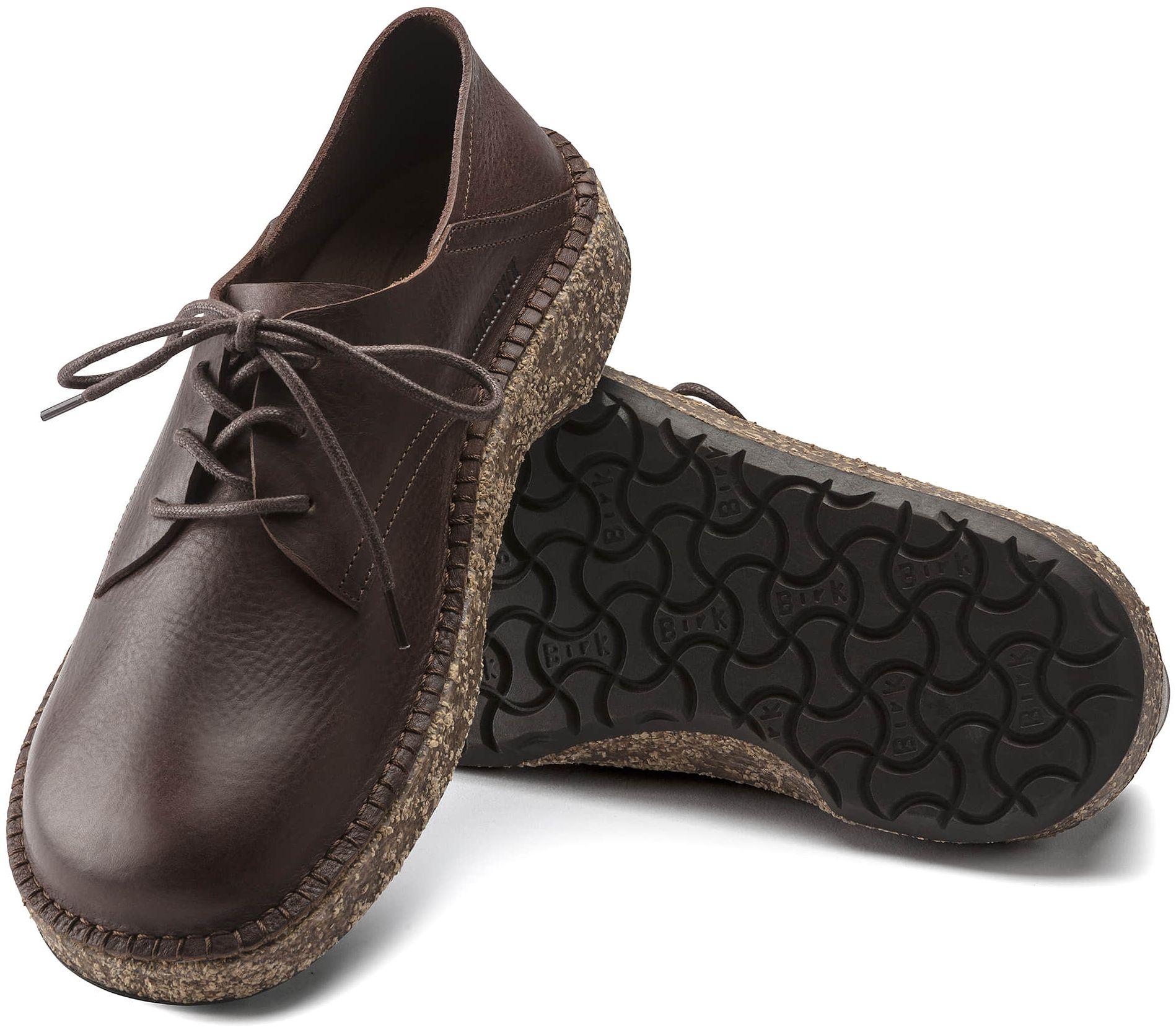 Refurbished Birkenstock Gary Natural Leather Unisex Shoes - Reebelo Österreich