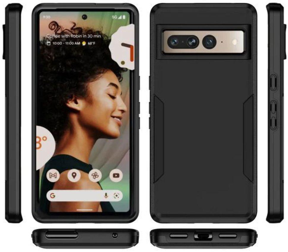 Refurbished Blacktech Commuter Handyhülle für Google Pixel 7a - Reebelo Österreich