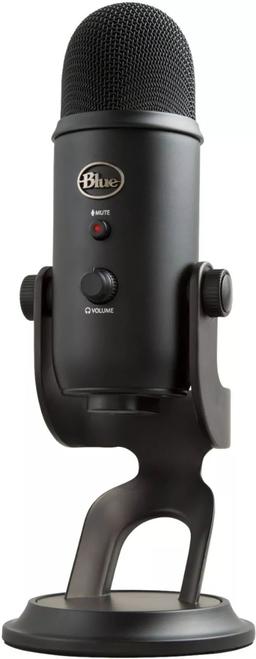Refurbished Blue Blackout Yeti USB Microphone - Reebelo Österreich