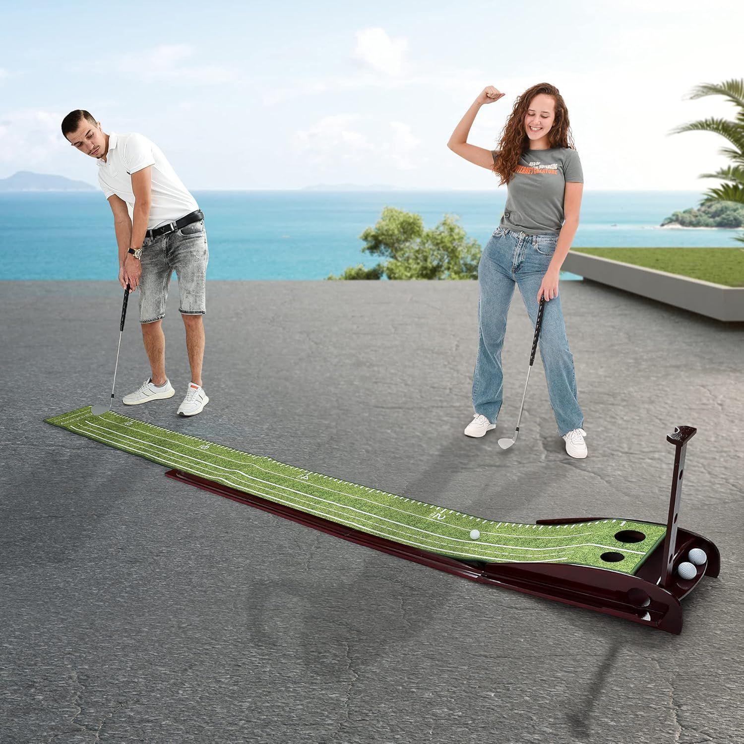 Refurbished Britenway Golf Putting Indoor & Outdoor Green Mat - Reebelo Österreich