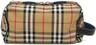 Burberry Leather Nylon Canvas Clutch Bag Pouch