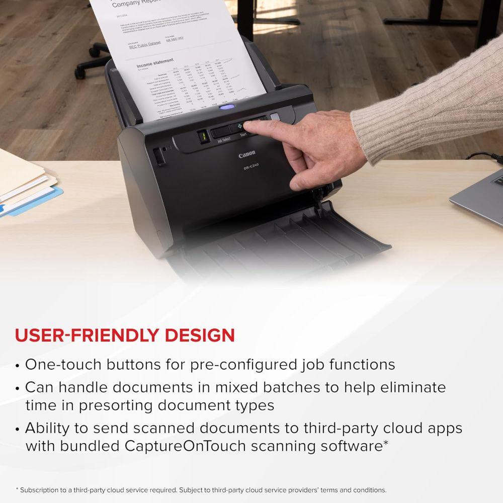 Refurbished Canon ImageFORMULA DR-C240 Farbdokumentenscanner - Reebelo Österreich