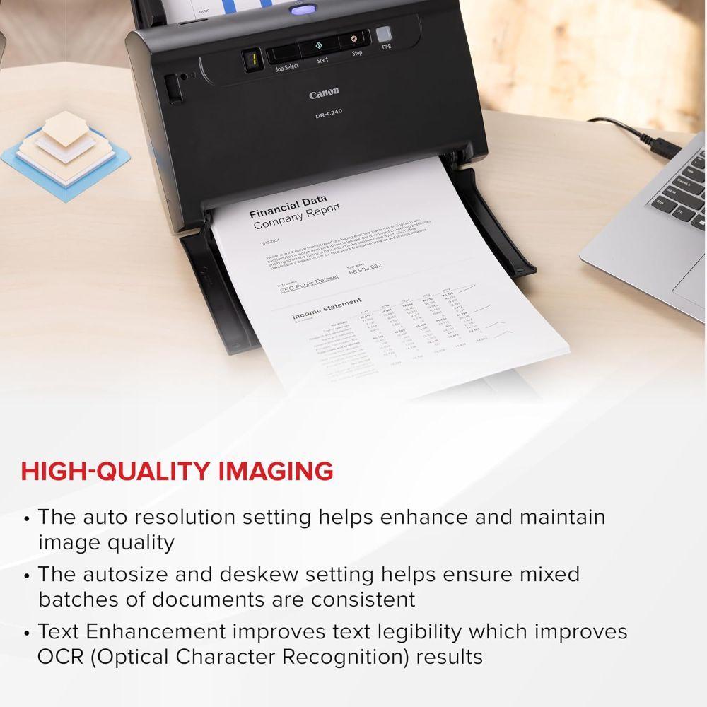 Refurbished Canon ImageFORMULA DR-C240 Farbdokumentenscanner - Reebelo Österreich