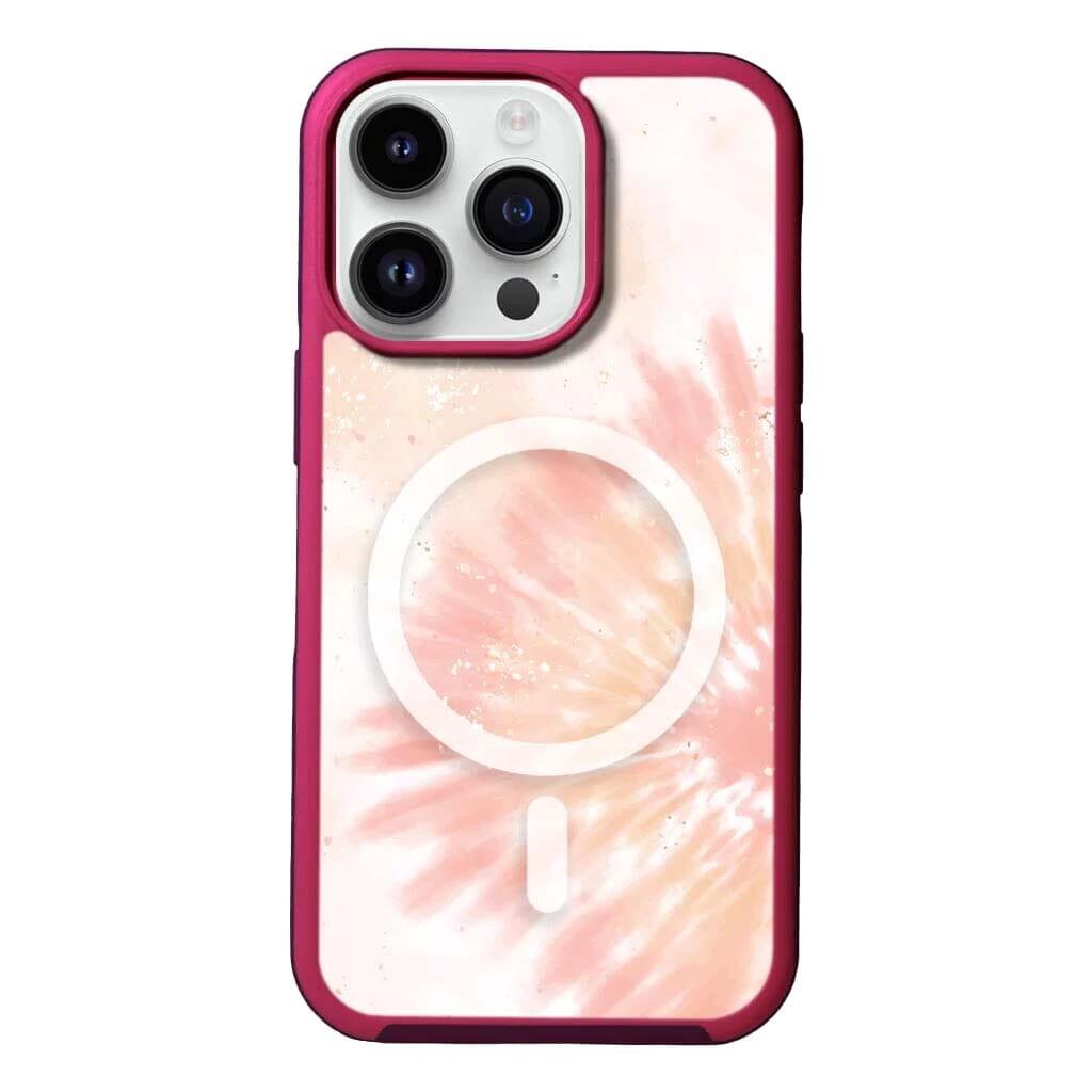 Refurbished Caseco MagSafe iPhone 13 Pro Max Orange Tie Dye Case - Reebelo Österreich