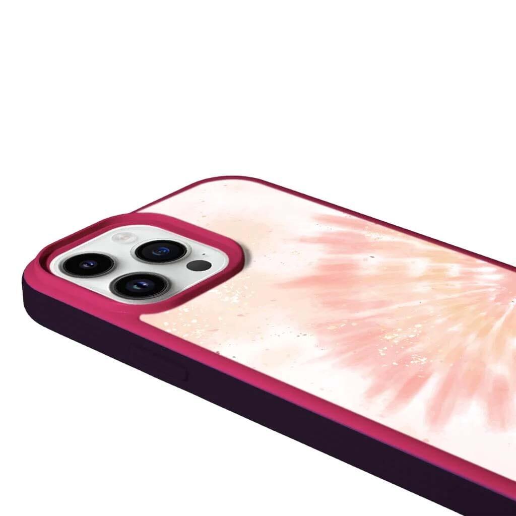 Refurbished Caseco MagSafe iPhone 13 Pro Max Orange Tie Dye Case - Reebelo Österreich