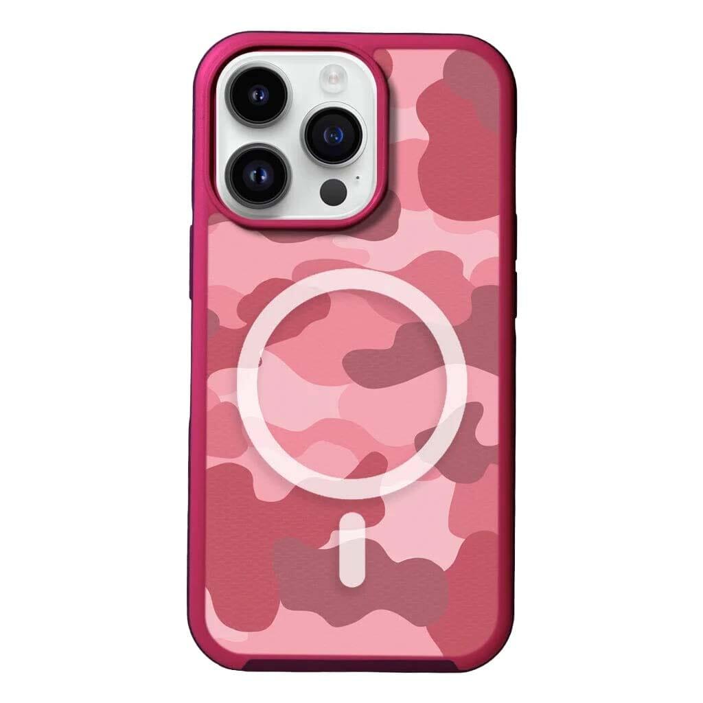Refurbished Caseco MagSafe iPhone 14 Pro Pink Camo Case - Reebelo Österreich