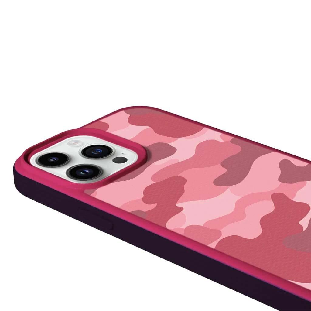 Refurbished Caseco MagSafe iPhone 14 Pro Pink Camo Case - Reebelo Österreich
