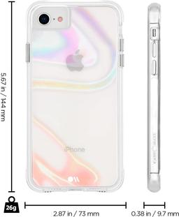 Refurbished Case-Mate Soap Bubble Case für iPhone SE (2. Gen) / 8 / 7 - Reebelo Österreich