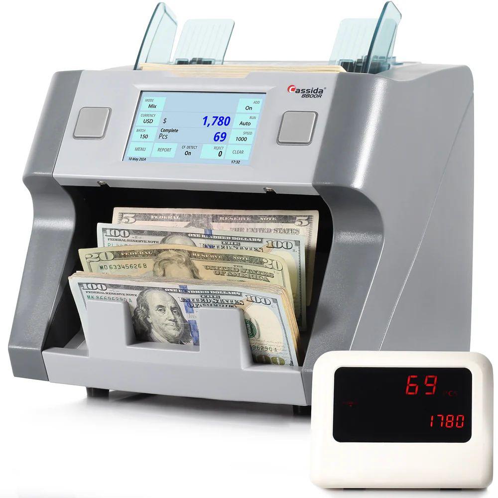 Refurbished Cassida 8800R V2 Mixed Bill Counter - Reebelo Österreich
