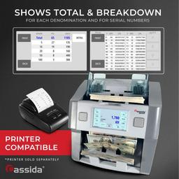Refurbished Cassida 8800R V2 Mixed Bill Counter - Reebelo Österreich