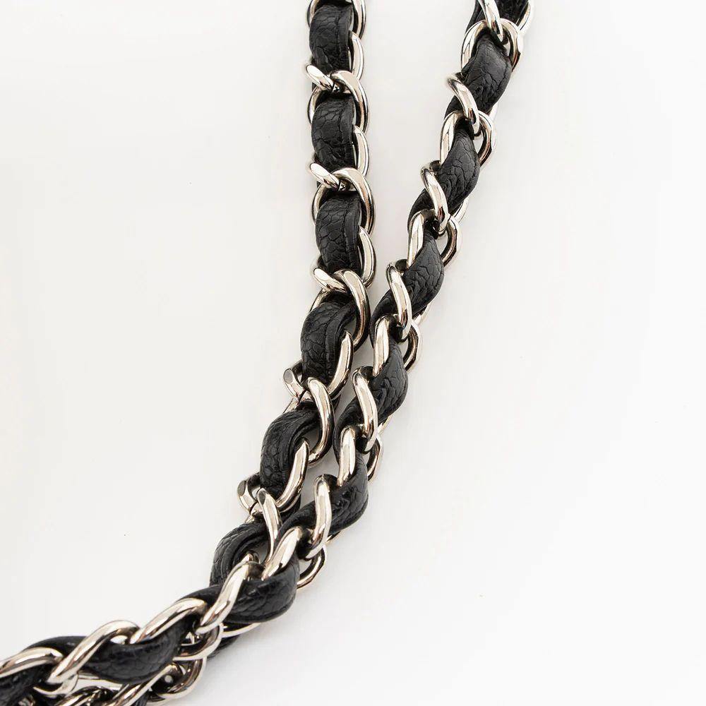Refurbished Chanel Caviar Leather Classic Maxi Single Flap Bag - Reebelo Österreich