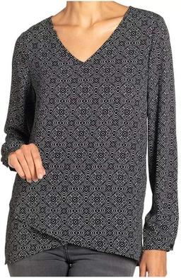 Refurbished Chelsea & Theodore Women's Top Geo Print - Reebelo Österreich