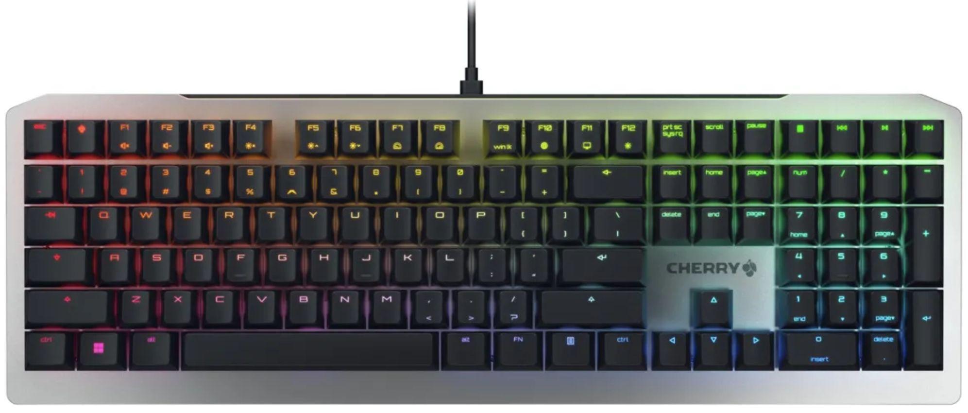Refurbished CHERRY MV 3.0 Viola Wired Mechanical Gaming Keyboard - Reebelo Österreich