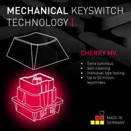 Refurbished CHERRY MV 3.0 Viola Wired Mechanical Gaming Keyboard - Reebelo Österreich