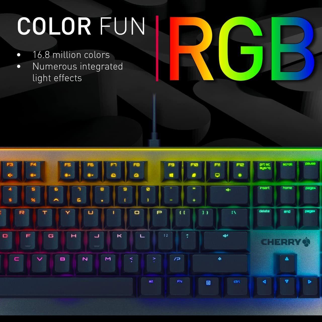 Refurbished CHERRY MV 3.0 Viola Wired Mechanical Gaming Keyboard - Reebelo Österreich