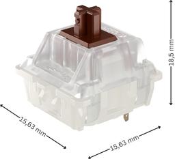 Refurbished CHERRY MX RGB Brown Switch Kit - Reebelo Österreich
