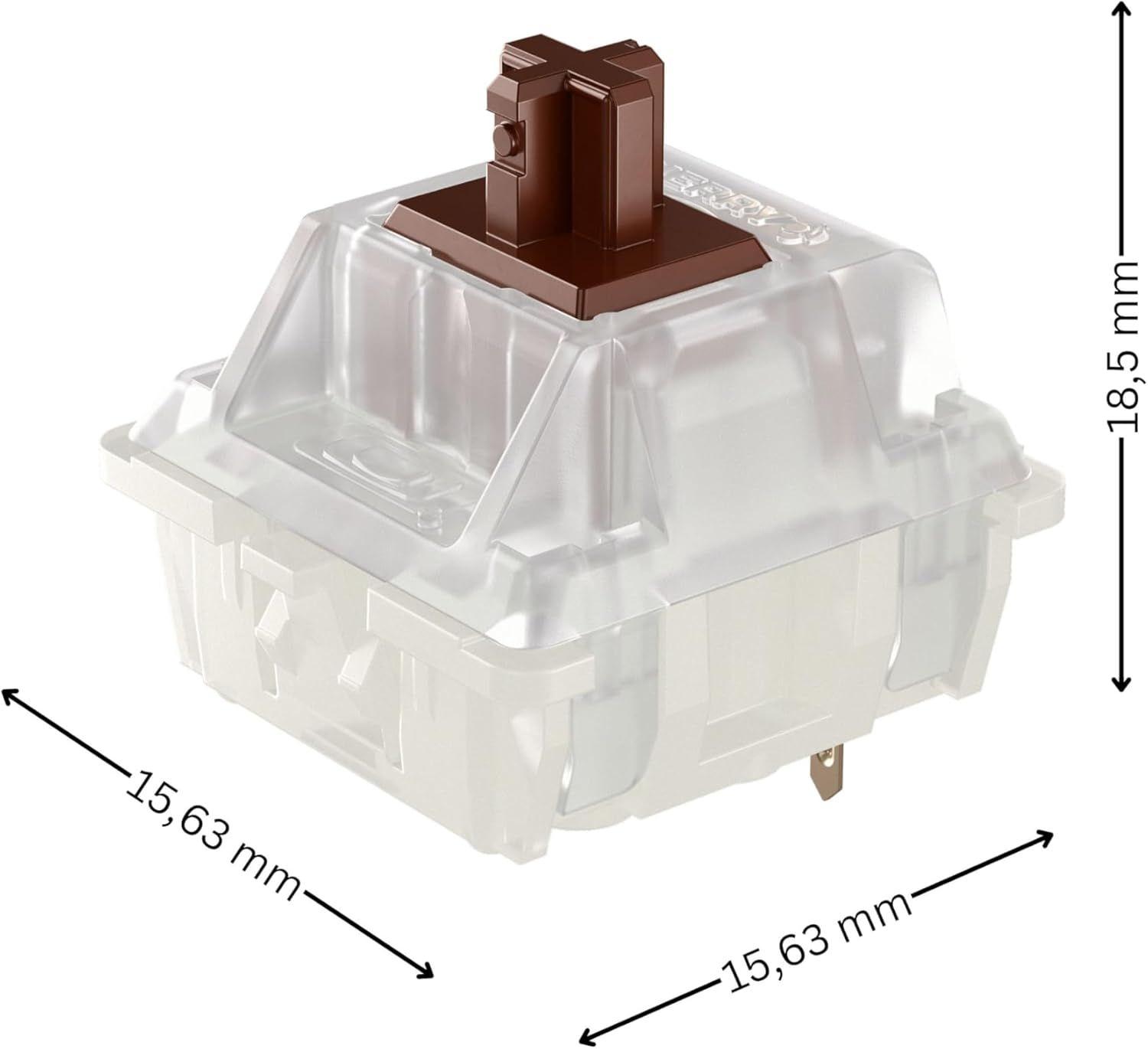 Refurbished CHERRY MX RGB Brown Switch Kit - Reebelo Österreich
