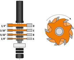 Refurbished CMT 800.506.11 Slot Cutter Set - Reebelo Österreich