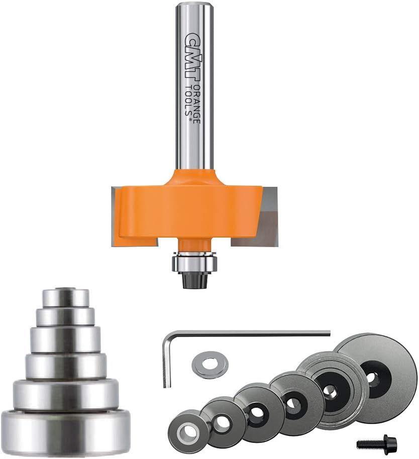 Refurbished CMT 835.001.11 Rabbeting Set 1/4" Shank - Reebelo Österreich
