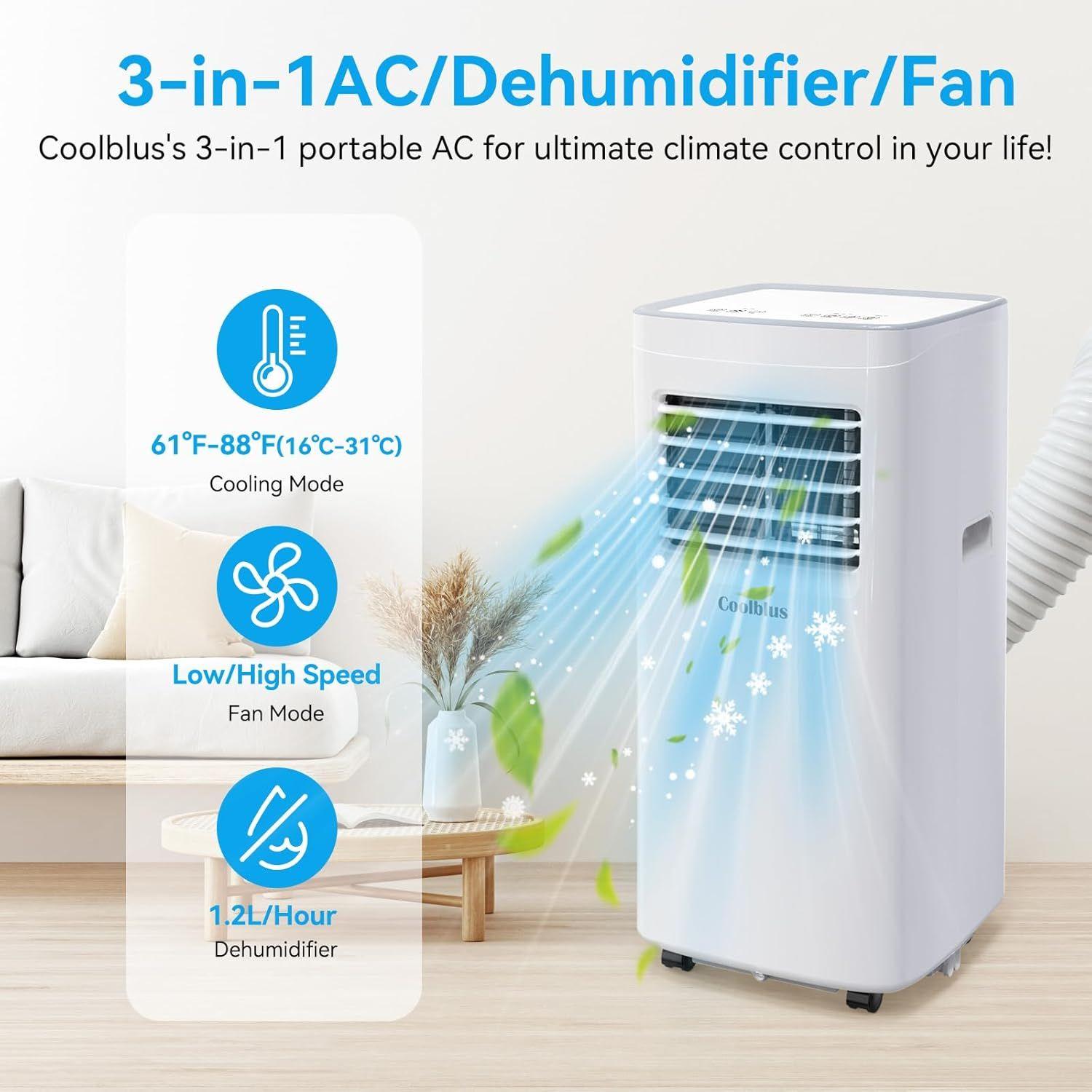 Refurbished Coolblus Portable Air Conditioner A019K-05KR - Reebelo Österreich