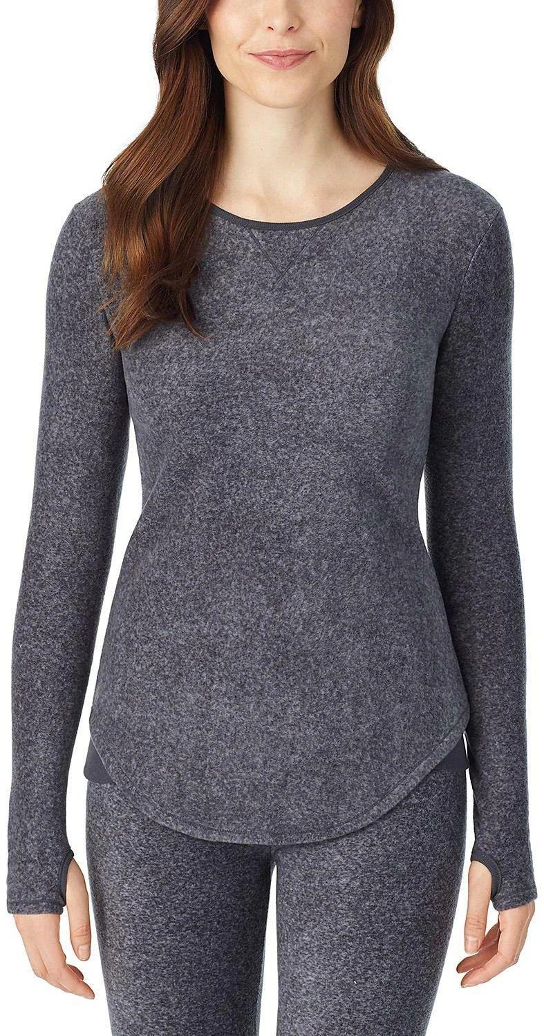 Refurbished Cuddl Duds Fleecewear with Stretch Long Sleeve Crew - Reebelo Österreich
