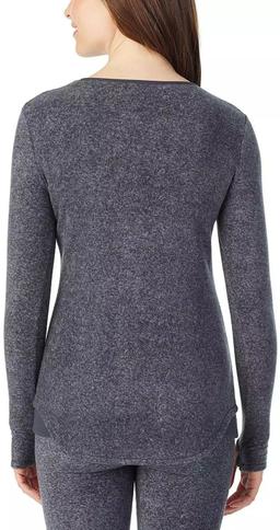Refurbished Cuddl Duds Fleecewear with Stretch Long Sleeve Crew - Reebelo Österreich