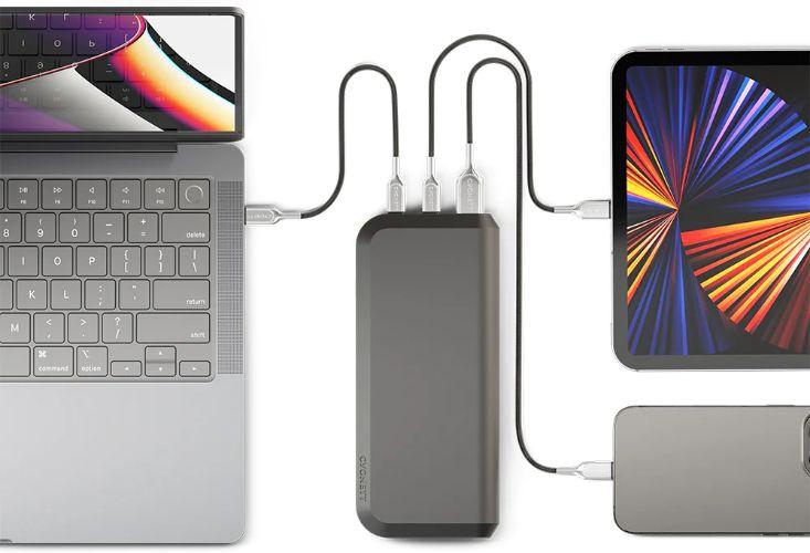 Refurbished Cygnett ChargeUp Pro 25K mAh Laptop Power Bank - Reebelo Österreich