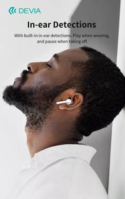 Refurbished Devia EM053 Airbuds True Wireless Earphone - Reebelo Österreich