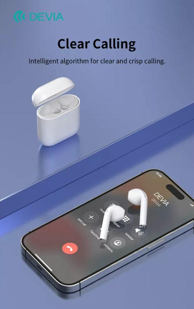 Refurbished Devia EM053 Airbuds True Wireless Earphone - Reebelo Österreich