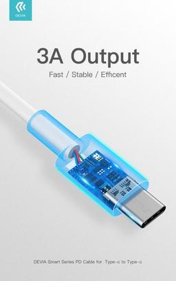 Refurbished Devia Smart Series PD Ladekabel für Type-C (1m) - Reebelo Österreich