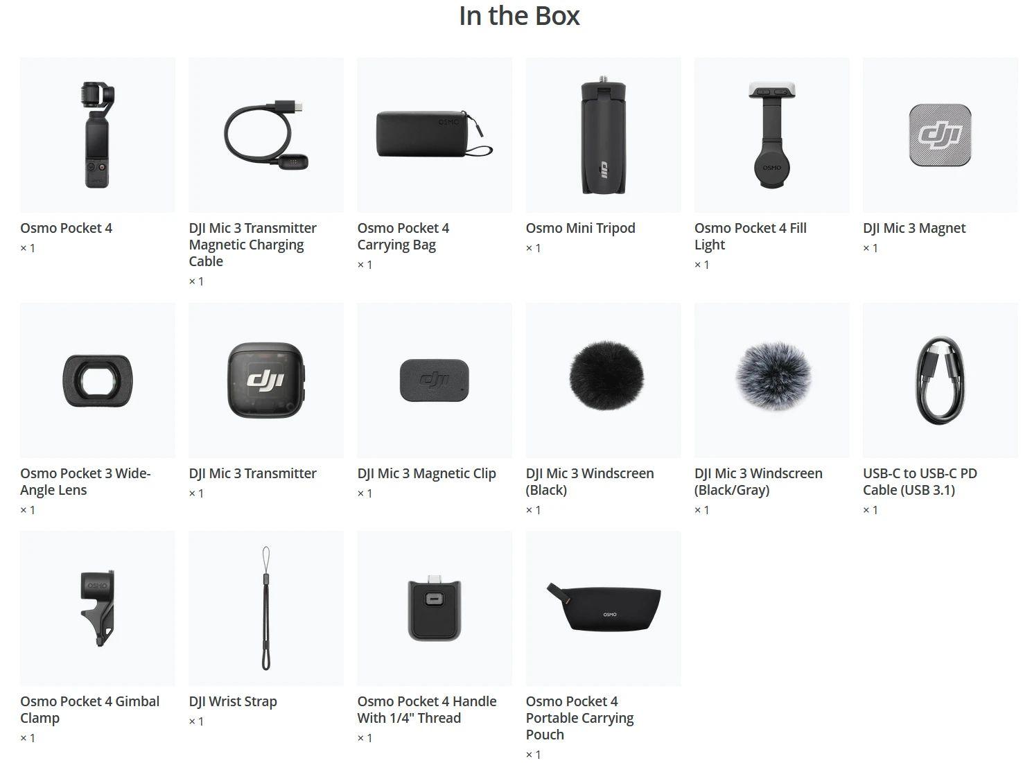 Refurbished DJI Osmo Pocket 4 Creator Combo - Reebelo Österreich