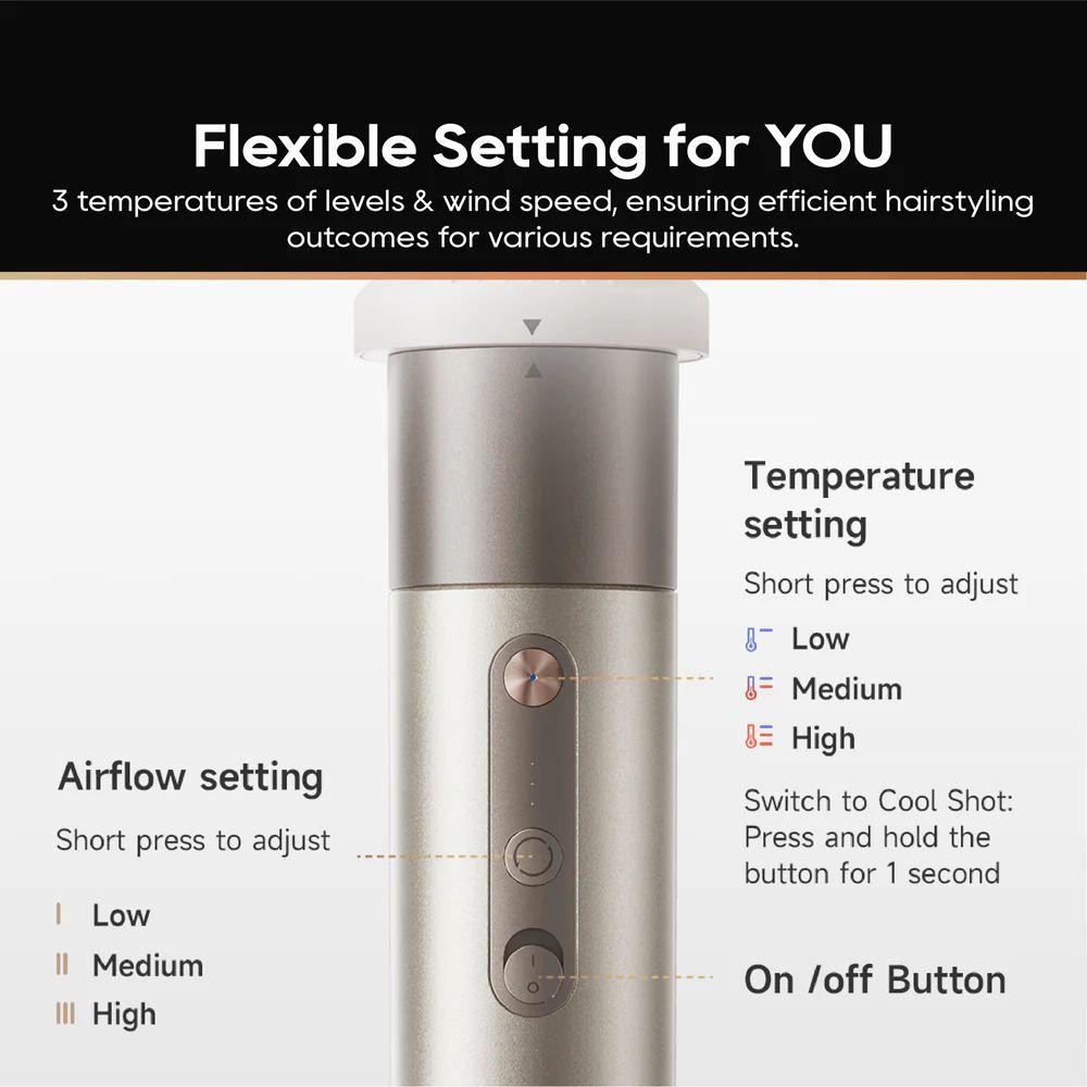 Refurbished Dreame AirStyle 5-in-1 Hair Drying & Styling Tool Kit - Reebelo Österreich