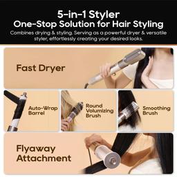 Refurbished Dreame AirStyle 5-in-1 Hair Drying & Styling Tool Kit - Reebelo Österreich